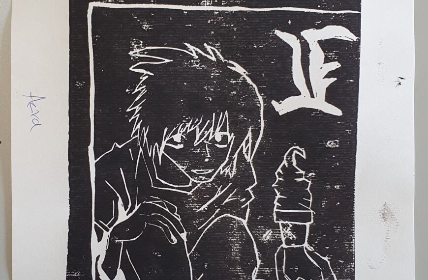 Linolschnitt und -druck